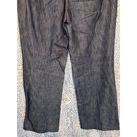 Talbots Size 10P Womens Navy Trousers - Picture 7 of 10